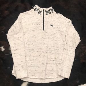 Victoria’s Secret Pink Quarter Zip Sweatshirt